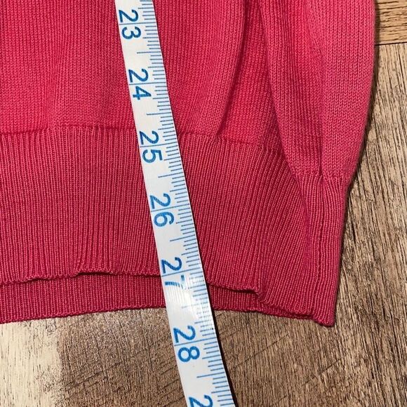Altea Men’s  Knit Long Sleeve Crew Neck Pullover Sweater Pink Size Large NWT - Picture 11 of 11
